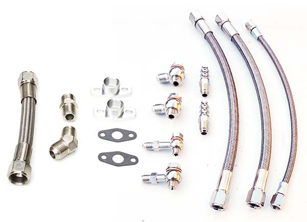 Turbo oil and water line kit EVO 4-9