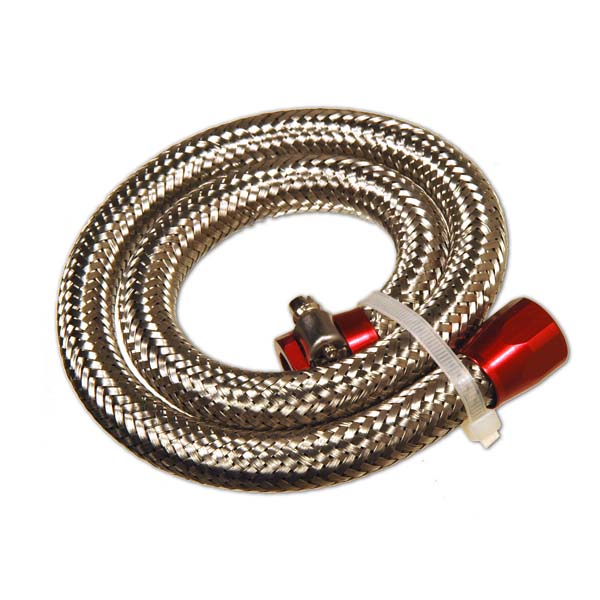 Fuel line - braided fuel pressure regulator install kit
