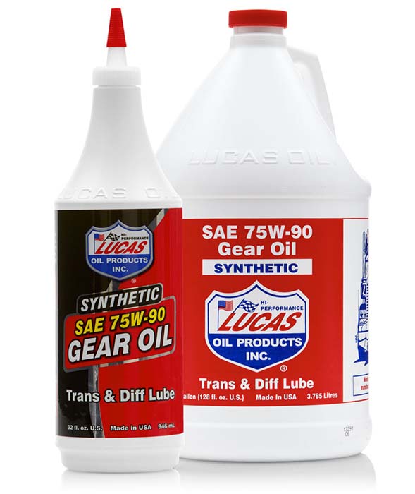 Lucas 75w90 Synthetic Gear Oil 4.7L