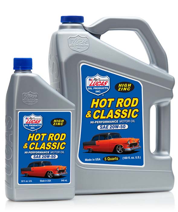 Lucas Hot Rod and Classic engine oil 4.7L