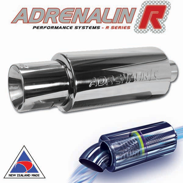 Adrenalin-R muffler - Rolled- 51mm (2")