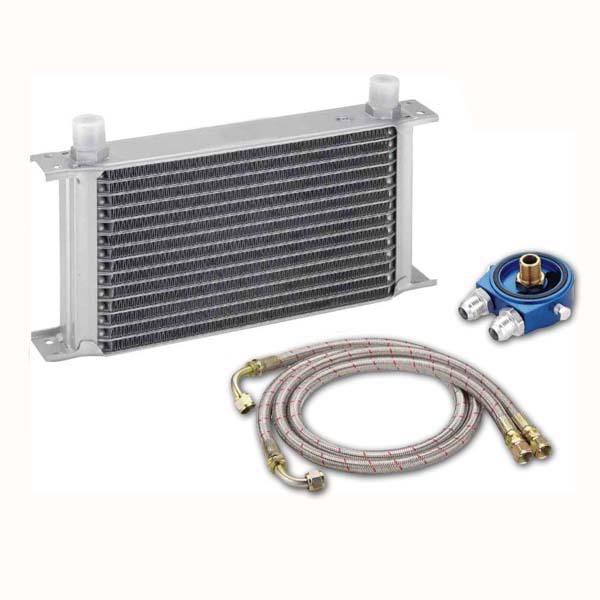 Oil cooler kit (UK Type 15 row, direct fit)