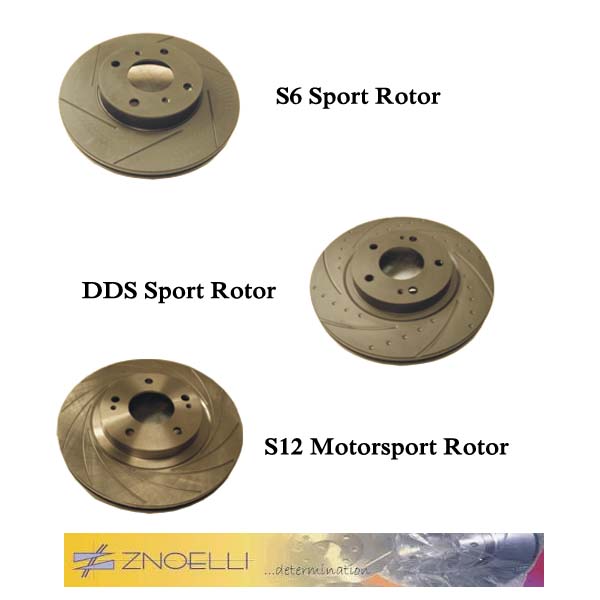 Znoelli s12 Motorsport brake rotor (heat treated)