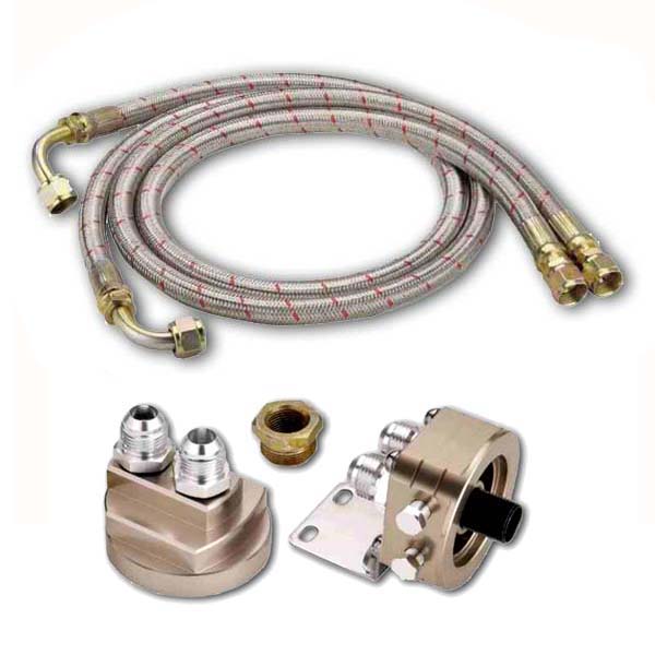 Oil filter relocation kit 2 line remote kit Driven Performance